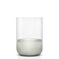 blomus Candle Holder Concrete & Glass Calma - Small Photo