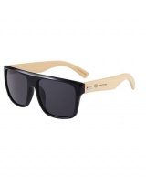 Skone Barbados Black UV400 Protection Bamboo Sunglasses Photo