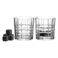 Leonardo Set of 2 Whisky Glasses with 8 Ceramic Stones SPIRITII Photo