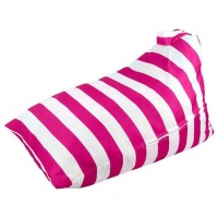 Large Capacity Stuffed Dolls Storage Bag Chair - Red Stripes Photo