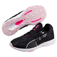 Puma Women's Speed 300 Racer Running Shoes - Black/Winsome Orchid Photo