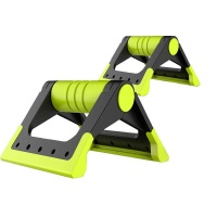 1 Pair Foldable Push-up Support - Green Photo
