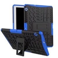 TUFF-LUV Rugged Stand case for Huawei Media Pad T3 10 - Blue Photo