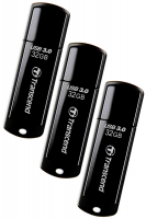 Transcend JetFlash 700 USB 3.0 Flash Drive 32GB 3 pack Photo