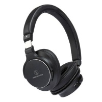 AudioTechnica Audio-Technica High-Resolution Wireless On-Ear Headphones Black Photo