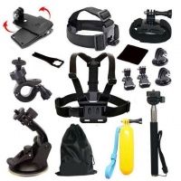 Xtreme Xccessories 8-in-1 Accessories Kit for GoPro Hero 7/6/5/4/3 /3/2 Photo