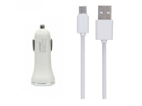 LDNIO 3.1A Auto-Id Dual USB Car Charger with Micro USB Cable Photo