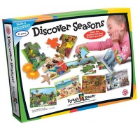 Ryan's Room Discover the Seasons 4 x 8-Piece Puzzles Photo