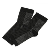 Ankle Swelling Relief Compression Sleeve Socks - Large Photo
