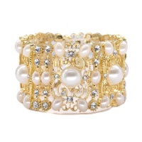 Adoria Gold Pearl Decorative Bracelet Photo