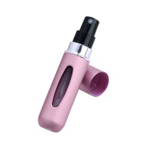 5ml Refillable Mini Perfume Spray Bottle - Soft Pink Photo