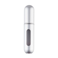 5ml Refillable Mini Perfume Spray Bottle - Silver Photo