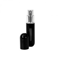 5ml Refillable Mini Perfume Spray Bottle - Black Photo
