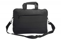 Ramble Laptop Briefcase - Quilted Black 15.6&quot; Photo