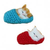 Kittens Set of 2 Red/Blue Photo