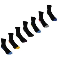 Kangol Junior Boys Formal Sock 7 Pack - Colour Str Sole Photo