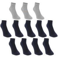 Donnay Men's Trainer Socks 12 Pack - Dark Donnay Men's Trainer Socks 12 Pack - Dark Assorted Photo