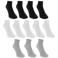 Donnay Men's Trainer Socks 12 Pack - Multi Assorted Photo