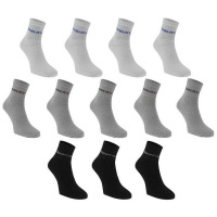 Donnay Men's Quarter Socks 12 Pack - Multi Photo