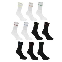 Donnay Kids Crew Socks 10 Pack - Bright Assorted Photo