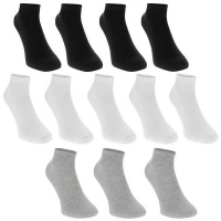 Donnay Childs Trainer Socks 12 Pack - Multi Assorted Photo