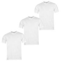 Donnay Men's 3 Pack T Shirts - White Photo