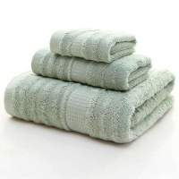 Imperial Bamboo Towel 4 Piece Set - Light Green Photo