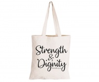 Strength & Dignity - Eco-Cotton Natural Fibre Bag Photo