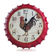 Rooster Chicken Wall Clocks Photo