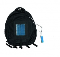 SOLSAVE CB-03 Rechargeable Solar Backpack Photo
