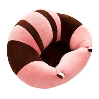 Baby Support Seat Chair Cushion - Brown & Pink Photo