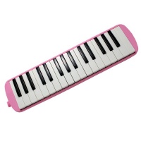 32 Key Melodica Piano Harmonica - Pink Photo