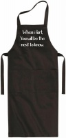 Qtees Africa When I Fart Apron Photo