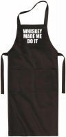 Qtees Africa Whiskey Made Me Do it Apron Photo