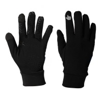 Gloves Running Touch Screen Black Photo