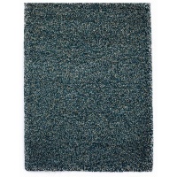 Carpet City Teal Multi Toned Shaggy Rug 133x190 cm Photo