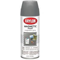 Krylon Magnetic Paint - Magnetic Gray - 384ml Photo