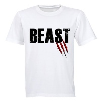 Beast! - Adults - Unisex - T-Shirt - White Photo