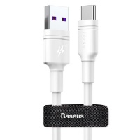 Baseus 5A Double Ring Q.C 3 USB Type-A 2.0 to Type-C Huawei Cable Photo