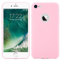 Silicone Cover for iPhone 8 - Pale Pink Photo