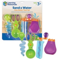 Learning Resources Sand & Water Fine Motor Tool Set Photo