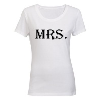 Mrs. - Ladies - T-Shirt - White Photo