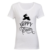 Hoppy Easter! - Ladies - T-Shirt - White Photo