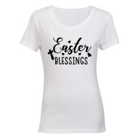 Easter Blessings - Ladies - T-Shirt - White Photo