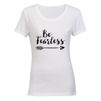 Be Fearless! - Ladies - T-Shirt - White Photo