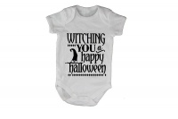 Witching you a Happy Halloween! - Baby Grow Photo