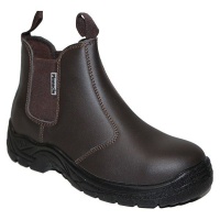 Pinnacle Austra Safety Boots - Chelsea Brown Photo