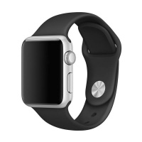 Apple Killerdeals Silicone Strap for 38mm Watch - Black and Grey Photo