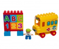 Kalabazoo 21 Pieces Spell And Count Bus Set - Yellow Photo