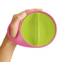 Brother Max - Easy-Hold Weaning Bowl Set - Pink Photo